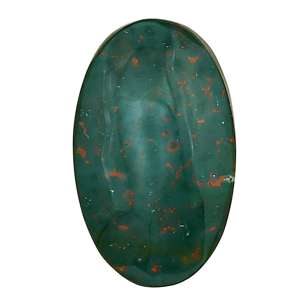 Blood Stone 24.6x15x5.5 mm Oval Gemstone LS02176-32
