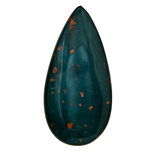 Blood Stone 30.1x15x5 mm Pear Gemstone LS02185-32