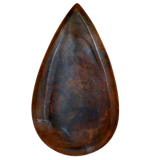 Blood Stone 40.3x23.2x5.5 mm Pear Gemstone LS02186-32