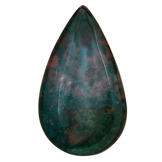 Blood Stone 29.3x17.3x5.5 mm Pear Gemstone LS02190-32