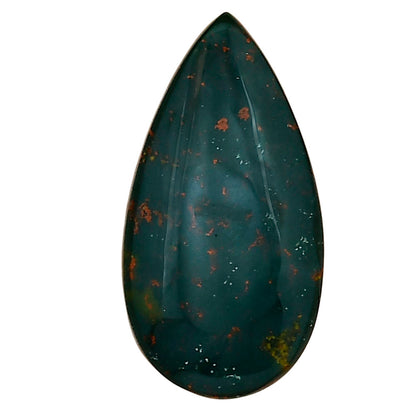 Blood Stone 28.7x15x5.5 mm Pear Gemstone LS02191-32
