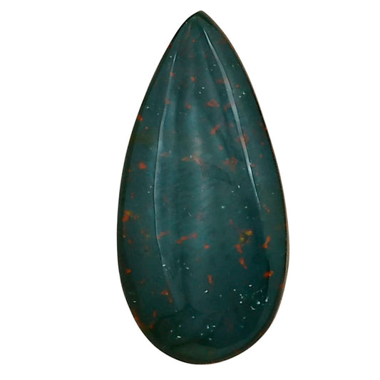 Blood Stone 28.15x13.75x4 mm Pear Gemstone LS02195-32