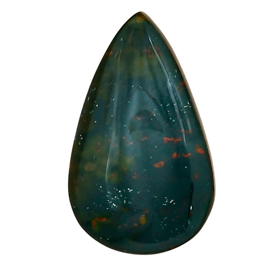 Blood Stone 25.5x15.5x5.5 mm Pear Gemstone LS02196-32