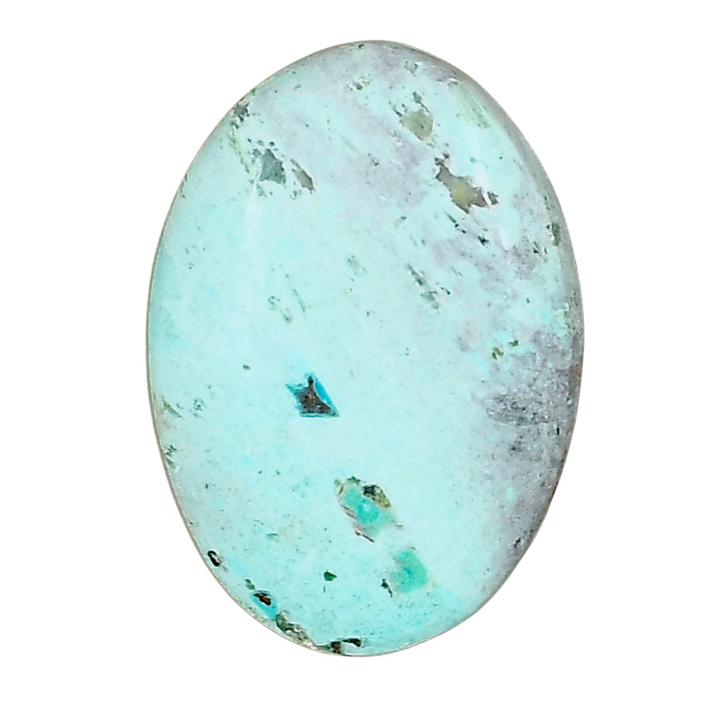 Ocean Green Chrysocolla 28.55x20.4x5.7 mm Oval Gemstone LS02230-34