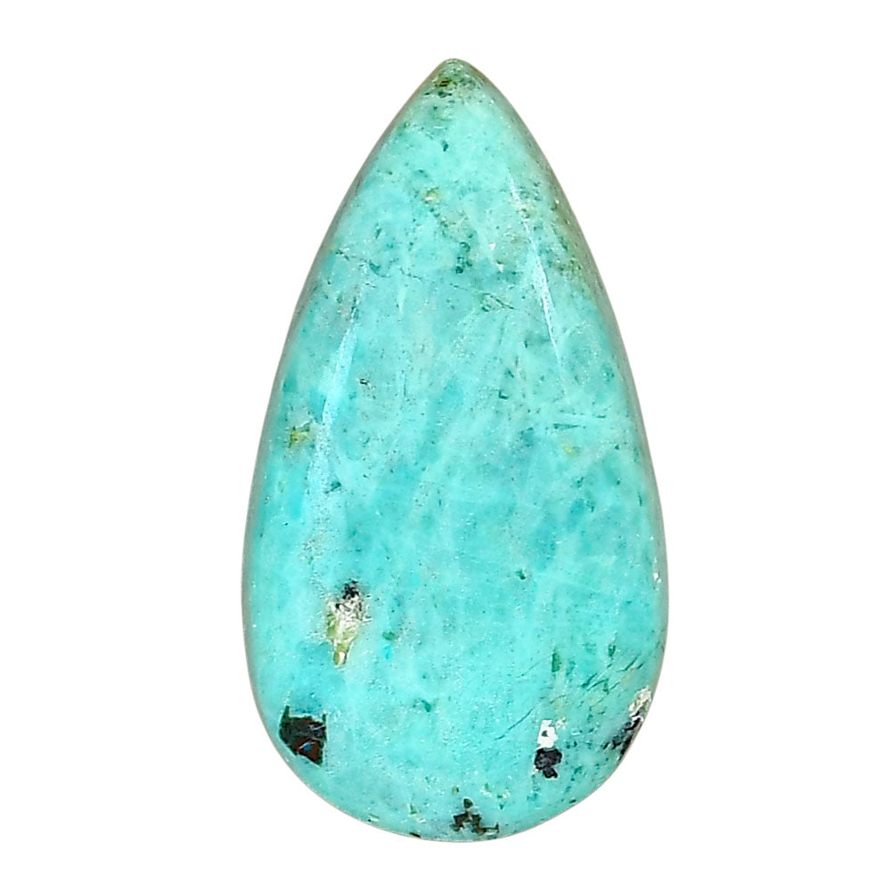 Ocean Green Chrysocolla 33.1x18.1x5.8 mm Pear Gemstone LS02232-34