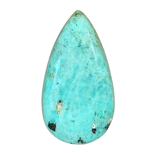 Ocean Green Chrysocolla 33.1x18.1x5.8 mm Pear Gemstone LS02232-34