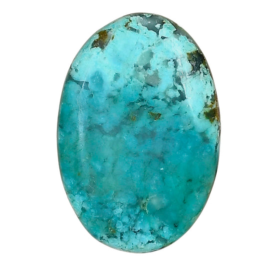 Ocean Green Chrysocolla 33.55x22.8x5.5 mm Oval Gemstone LS02236-34