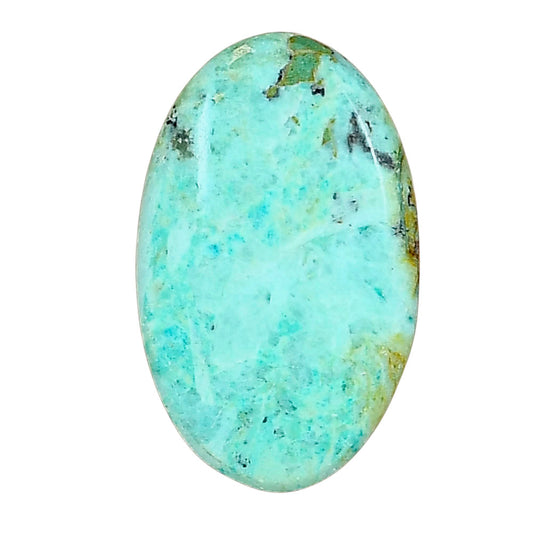 Ocean Green Chrysocolla 28.25x17.4x4.7 mm Oval Gemstone LS02239-34