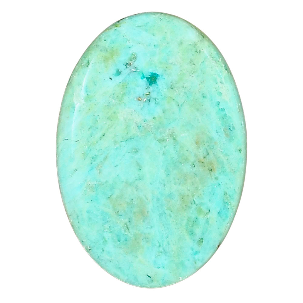 Ocean Green Chrysocolla 33x22.7x4.5 mm Oval Gemstone LS02244-34