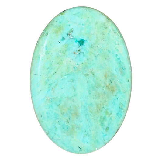 Ocean Green Chrysocolla 33x22.7x4.5 mm Oval Gemstone LS02244-34