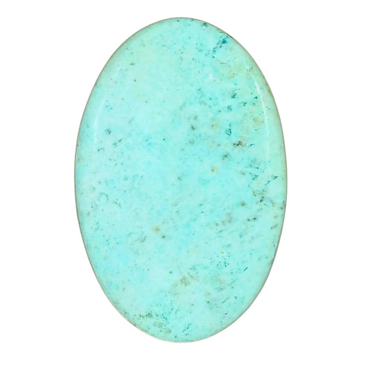 Ocean Green Chrysocolla 33x21.6x4.5 mm Oval Gemstone LS02245-34