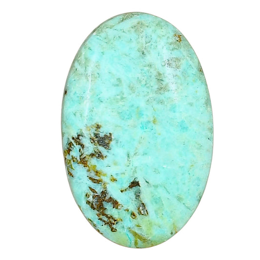 Ocean Green Chrysocolla 29.8x19x5 mm Oval Gemstone LS02255-34