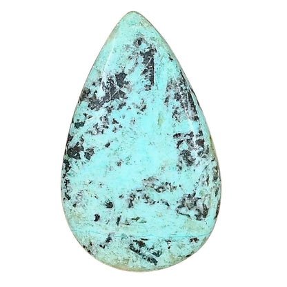 Ocean Green Chrysocolla 34.35x21.2x6 mm Pear Gemstone LS02256-34