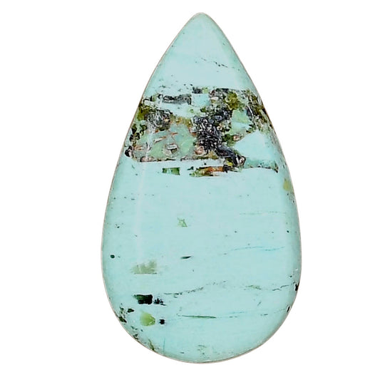 Ocean Green Chrysocolla 29x16.49x4.5 mm Pear Gemstone LS02271-34