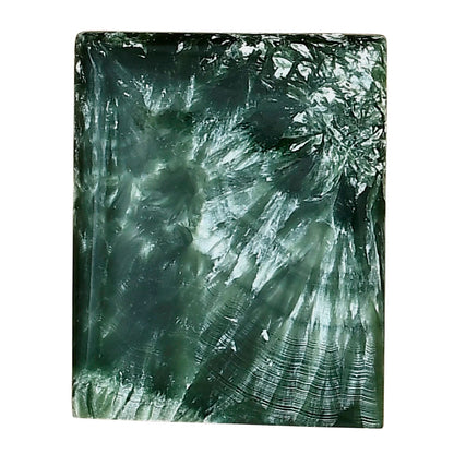 Russian Seraphinite 28x22.4x5 mm Baguette Gemstone LS02293-35