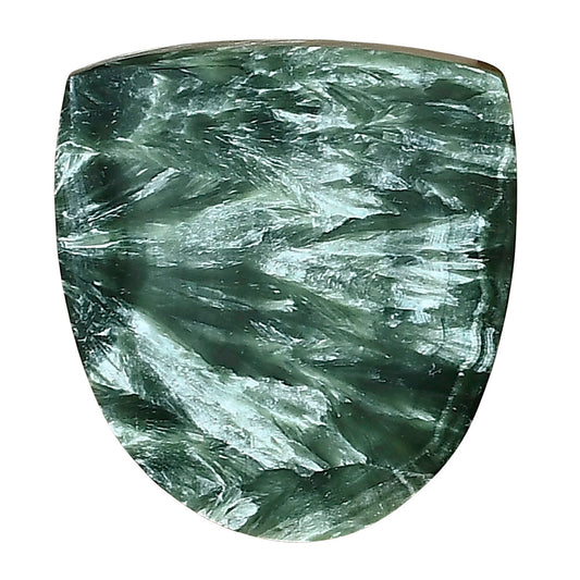 Russian Seraphinite 26.45x24.5x5.2 mm Fancy Gemstone LS02296-35