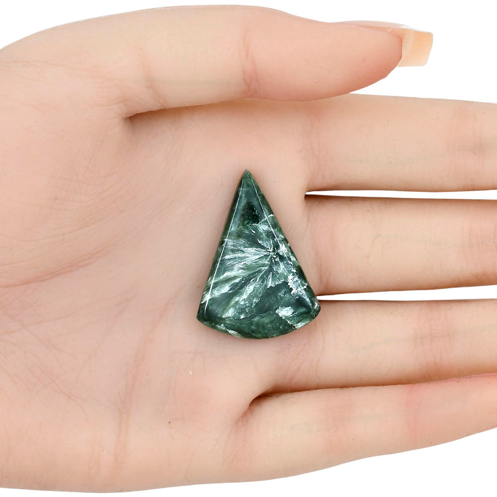 Russian Seraphinite 31.75x23.25x4.5 mm Fancy Gemstone LS02308-35