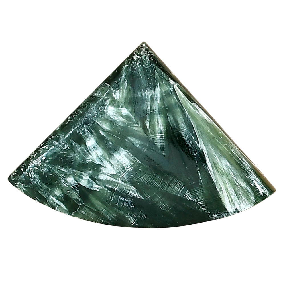 Russian Seraphinite 24.2x17.7x5.3 mm Baguette Gemstone LS02312-35