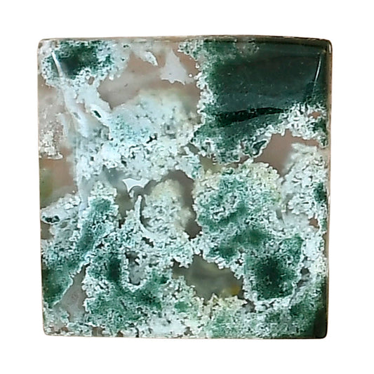 Horse Canyon Moss Agate 19.65x19x4.5 mm Baguette Gemstone LS02400-36