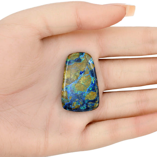 Azurite Chrysocolla 35.16x22.53x5.5 mm Fancy Gemstone LS02411-37