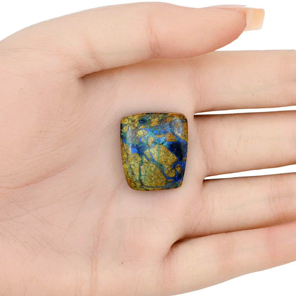 Azurite Chrysocolla 23.73x20.32x6.5 mm Fancy Gemstone LS02417-37