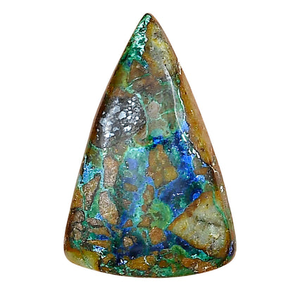 Azurite Chrysocolla 29.75x19.5x6 mm Fancy Gemstone LS02426-37