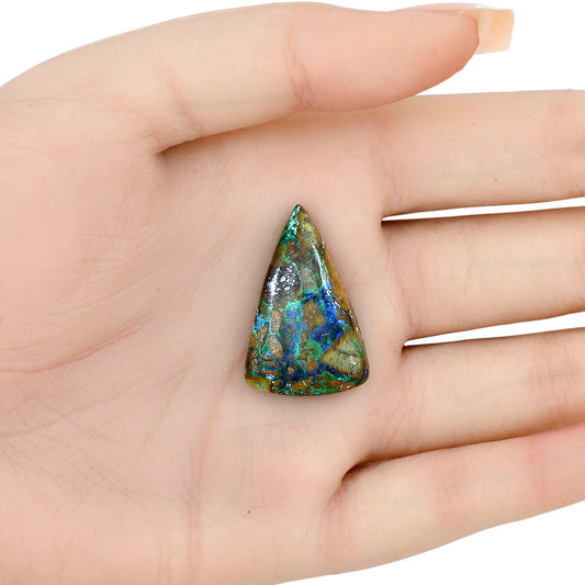 Azurite Chrysocolla 29.75x19.5x6 mm Fancy Gemstone LS02426-37