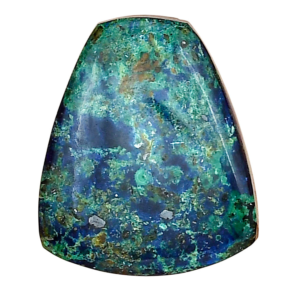 Azurite Chrysocolla 24.39x20.55x5.4 mm Fancy Gemstone LS02440-37