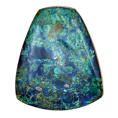 Azurite Chrysocolla 24.39x20.55x5.4 mm Fancy Gemstone LS02440-37