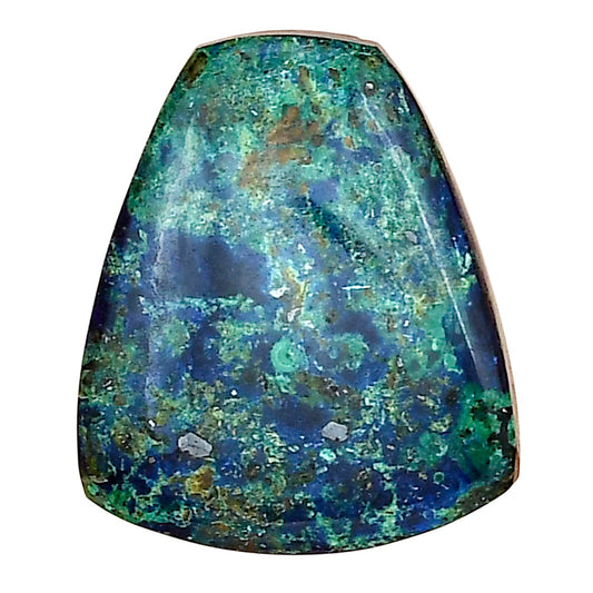 Azurite Chrysocolla 24.39x20.55x5.4 mm Fancy Gemstone LS02440-37