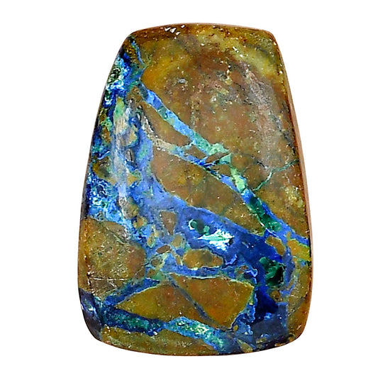 Azurite Chrysocolla 27.18x19.25x6 mm Fancy Gemstone LS02450-37