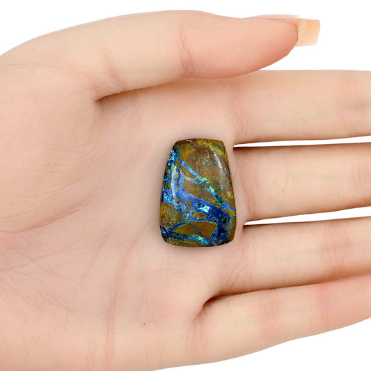 Azurite Chrysocolla 27.18x19.25x6 mm Fancy Gemstone LS02450-37