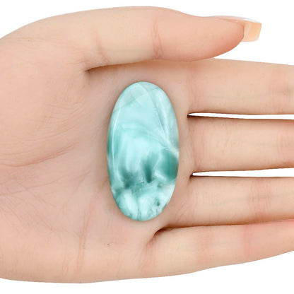 Hemimorphite 45.2x23.7x6.5 mm Oval Gemstone LS02464-38