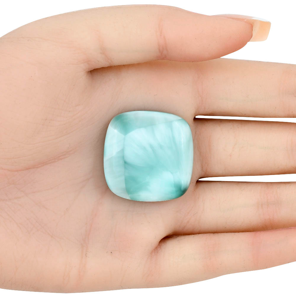 Hemimorphite 28x28x8 mm Baguette Gemstone LS02465-38