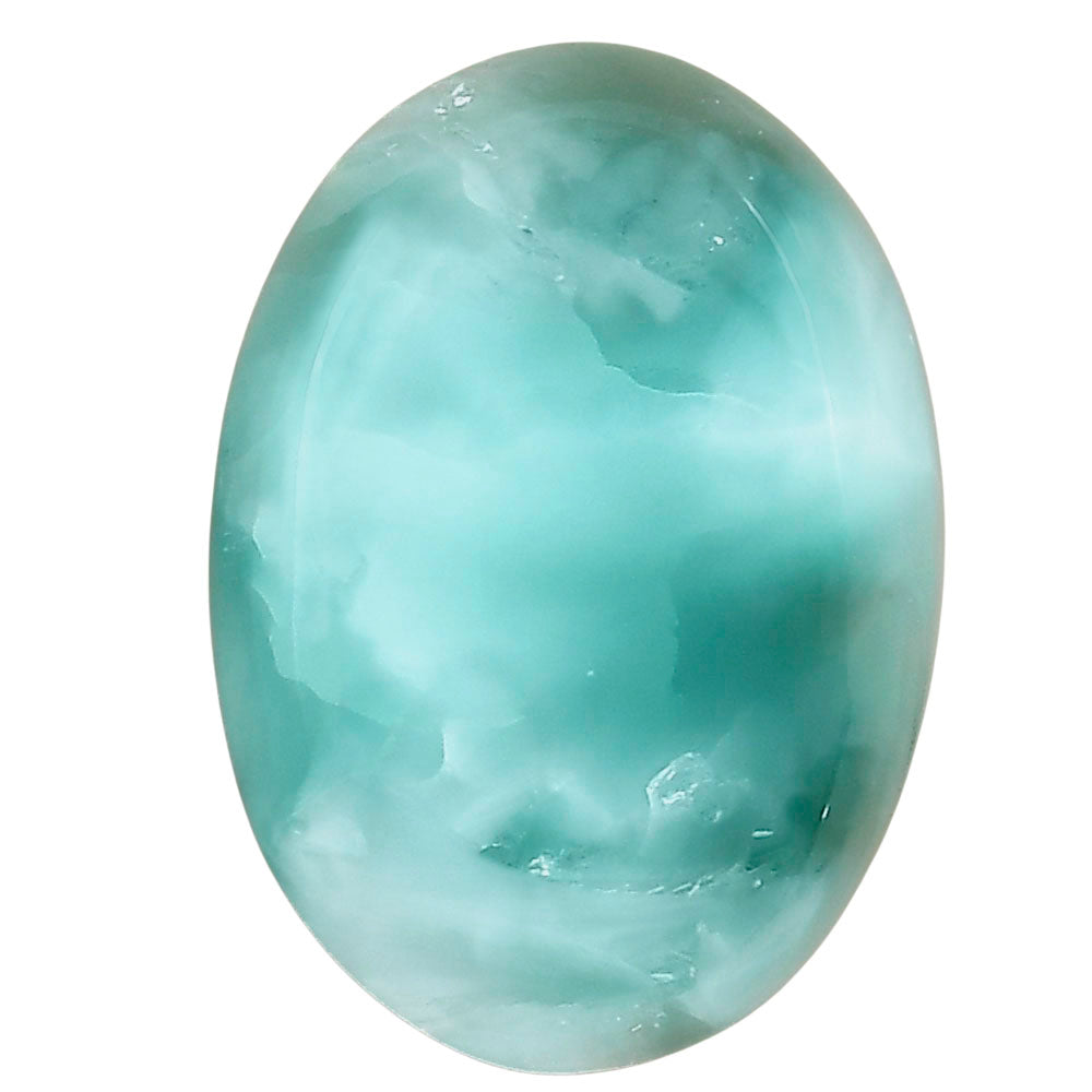 Hemimorphite 31x22x6.8 mm Oval Gemstone LS02467-38