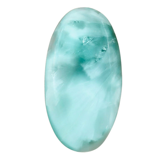 Hemimorphite 39.6x21.25x7 mm Oval Gemstone LS02468-38