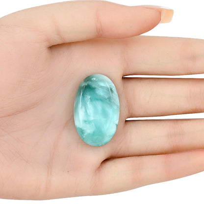 Hemimorphite 32.65x20.7x7 mm Oval Gemstone LS02469-38