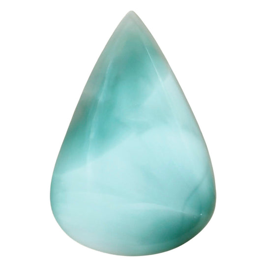 Hemimorphite 30.65x21x6.5 mm Pear Gemstone LS02470-38