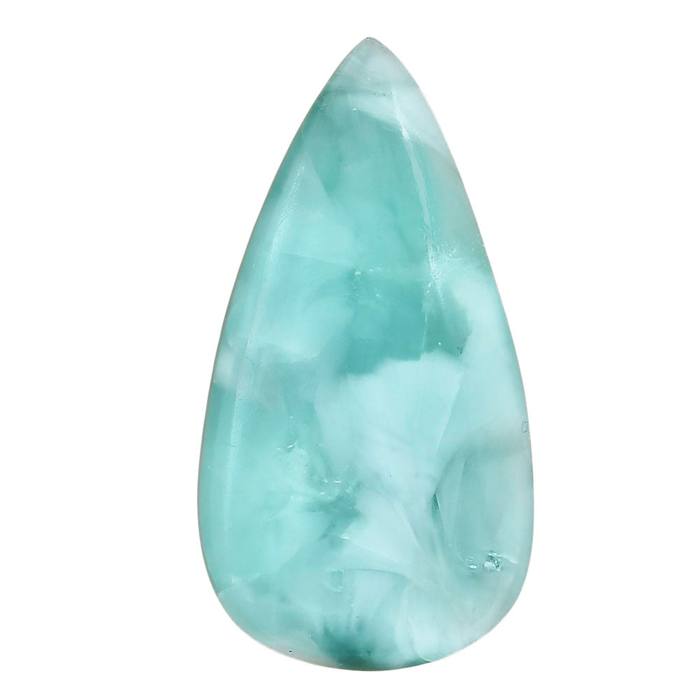 Hemimorphite 44.5x23.7x6.5 mm Pear Gemstone LS02471-38