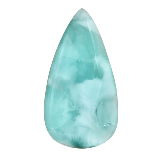 Hemimorphite 44.5x23.7x6.5 mm Pear Gemstone LS02471-38