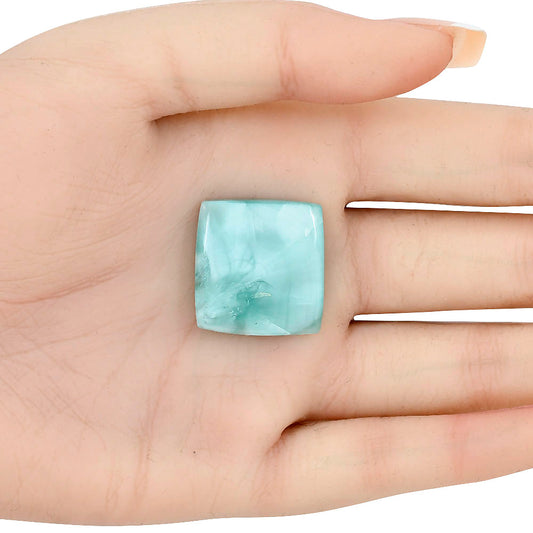 Hemimorphite 23.2x22x5.5 mm Baguette Gemstone LS02474-38