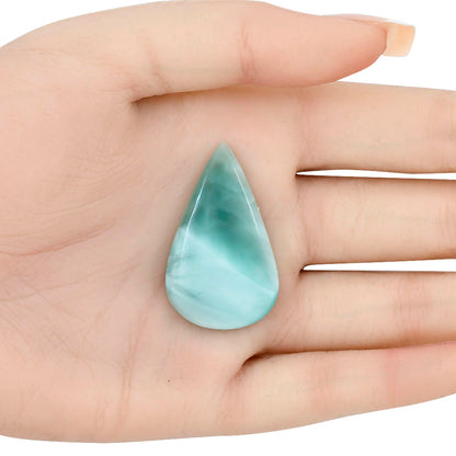 Hemimorphite 38.1x23x6 mm Pear Gemstone LS02475-38