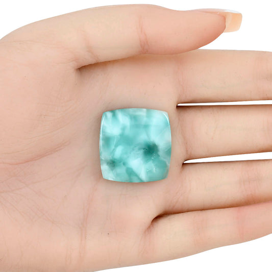 Hemimorphite 25.2x24.3x5.5 mm Baguette Gemstone LS02482-38