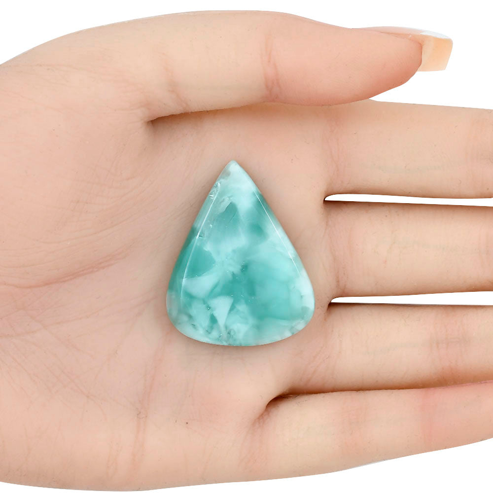 Hemimorphite 34.85x28x6 mm Fancy Gemstone LS02495-38