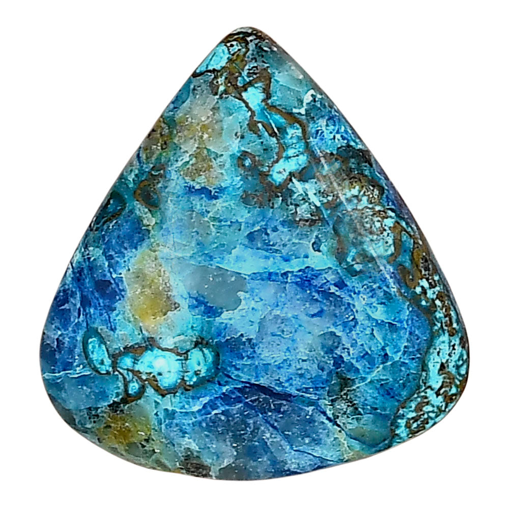 Shattuckite 25.55x24.36x5.9 mm Heart Gemstone LS02510-39