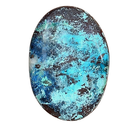 Shattuckite 27.81x19.6x5.2 mm Oval Gemstone LS02516-39