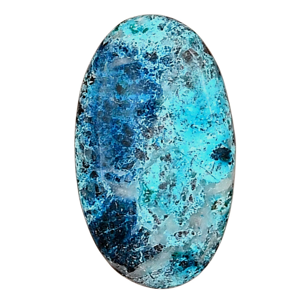Shattuckite 28.06x16.4x4.8 mm Oval Gemstone LS02517-39