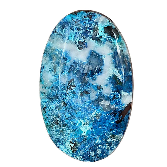Shattuckite 29.72x18.4x5.45 mm Oval Gemstone LS02518-39