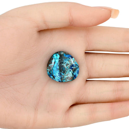Shattuckite 22.81x21.41x6.5 mm Fancy Gemstone LS02520-39