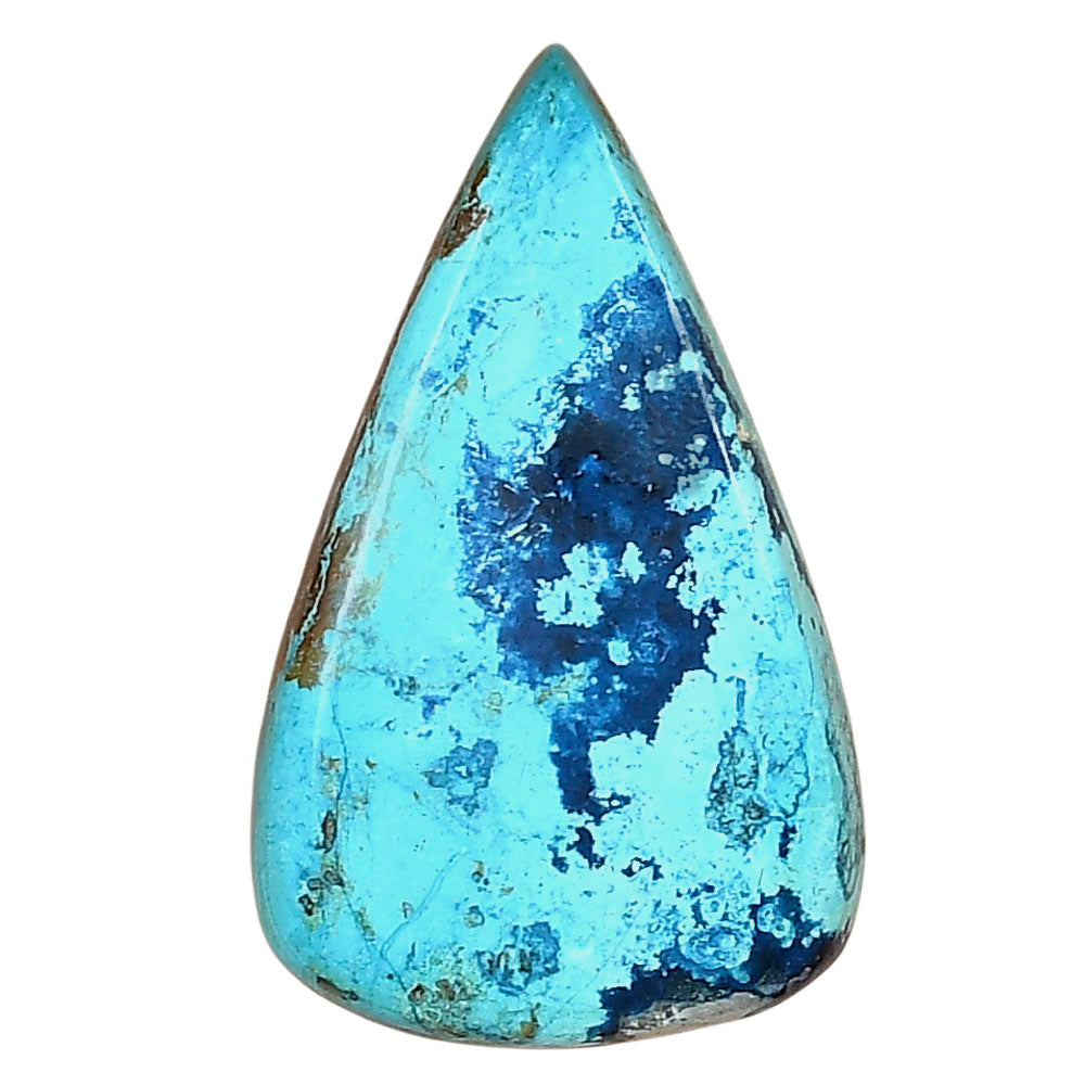 Shattuckite 32.88x20.22x5.5 mm Pear Gemstone LS02532-39
